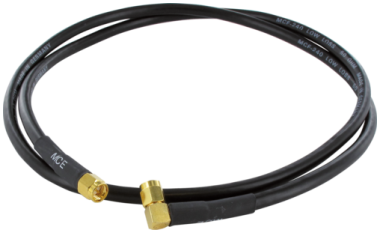 Antenna cable 0° to 90° - 1 m - SMA  57041